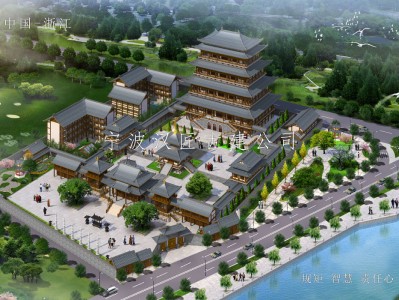 湖北寺院改扩建规划设计施工-石觉寺